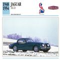 Collectors Club card. Classic Cars. Jaguar XK120