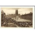 Yorkshire DONCASTER Market Place Postcard by Ta...