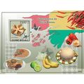 GUINE BISSAU 2009 SHEET MNH GASTRONOMY GASTRONO...
