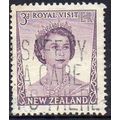 New Zealand 1953 Royal Visit - QEII 3d Used