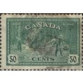 CANADA, Lumberjacks, green 1946, 50c, #3