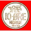 HONEYBEE (1959-1973): NORWAY ★ 10 ORE 1973★OLAV...