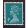 X997 UG13 4p Greenish Blue PCP LITHO WADDINGTON...