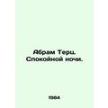 Abram Terz. Good night. In Russian /Abram Terts...
