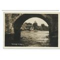 devon postcard bickleigh bridge rp posted 1929