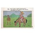 A SAPPHIRE CARD seaside humour by Quip used pos...