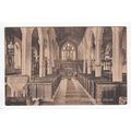 The Church Interior Kilkhampton Postcard Cornwa...