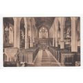 The Church Interior Kilkhampton Postcard Cornwall 62410