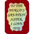 2013 Family Friends Refrigerator Magnet World's...