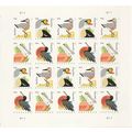 4994a, Coastal Birds Sheet of 20 Post Card - St...