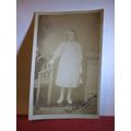 'MABEL GRANDRIDGE', A young girl antique portra...
