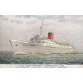 TSS Ocean Monarch Steamer Cruise Ship Furness W...