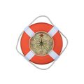 Pack Of 2] Vibrant Orange Decorative Lifering C...
