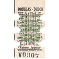 Manx Electric Railway Edmondson Ticket - Dougla...