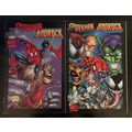 Spider-Man Badrock #1A, 1B 1997 Marvel Comics Z...