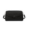 Genuine Leather Women Large Casual Handbag Black