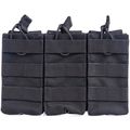 CMJ Supply Tactical 3 Rifle Mag Pouch Black Nyl...