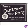 very old label - Crown Seal Finest Old Tawny Port