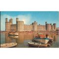 Vintage Postcard 1970 - The Castle, Caernarvon....