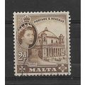 Malta.SG270 2d Mosta Church.Fine Used.Aug18
