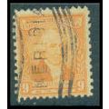 Used 714 9c George Washington Barely Clears M10119