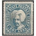 Sirmoor (IFS) 1891 SG8a 1a Dull Blue Mounted Mi...