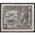 Grenada 1934 SG136 1d Black & Sepia Mounted Min...