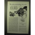 1931 Bell & Howell Filmo 70-A Movie Camera Ad, ...