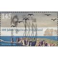 GERMANY, Bird Observatory Helgoland, blue 2010,...
