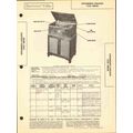 STROMBERG-CARLSON model 1220 AM SW radio phono ...