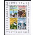 1987 Switzerland - Tourism Souvenir Sheet - Sc#...