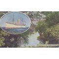 RMS Port Kingston India Mail Ship Jamaica Old P...