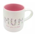 Mum Mug Love You a Latte Ceramic Floral & Pink ...