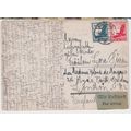 AIR MAIL old style etiquette on cover- 1934 Man...