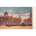 London. The National Gallery & St Martin's Chur...