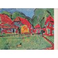 Erich Heckel Red Houses Rote Hauser 1908 German...
