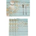 Summer Seashell Starfish Placemats Set of 6 Tea...
