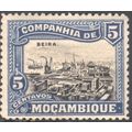 Mozambique Company 1918 - SG206 - 5c black/blue...