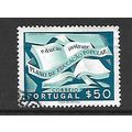 PORTUGAL 1954 EDUCATION PLAN 50c BLUE SG 1112 F...