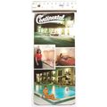 1987 9x4 inches postcard Continental Motel, 465...