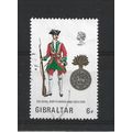 Gibraltar.SG315 6p Royal Northumberland Fusilie...