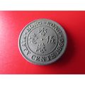 1960 QUEEN ELIZABETH II HONG KONG FIFTY CENTS F...