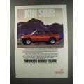 1991 Isuzu Rodeo Ad - Kin Ship