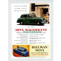 (X16) Hillman Minx Car Advert - 1948 Cutting
