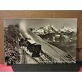 BRIENZER-ROTHORN, INTERLAKEN unused postcard RP #
