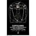 Political OSPAAAL poster.CAPITALISM.Da Vinci Vi...