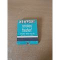 Newport Cigarettes Matchbook Unused