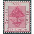 Orange Free State 1894 6d bright carmine SG7 un...