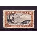 NEW ZEALAND 1942 SG590c 3s CHOCOLATE AND YELLOW...