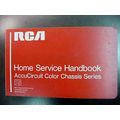 rca home service accucircuit color chassis tv t...